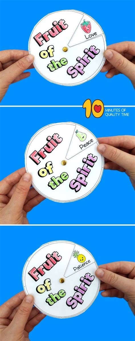 Fruit of the Spirit Craft | Fruit of the spirit, Vacation bible school ...