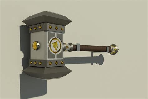 Doomhammer 3D model | CGTrader