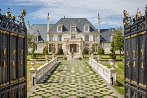 Estate of the Day: $32 Million Opulent French Mansion in Dallas, Texas ...