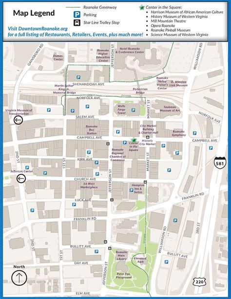 Downtown Map