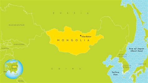 Mongolian Language Map