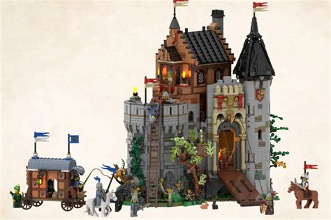 LEGO IDEAS - Blog - 10K Club Interview: CASTLE OF BRICKWOOD FOREST by poVoq