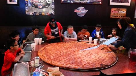 Big Lou's 62" Pizza - YouTube