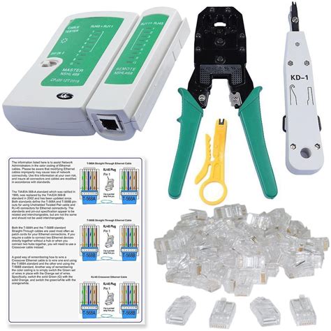 SHOPEE BRANDED Rj45 Rj11 Crimping Tool, KD-1 Professional Punch Down ...