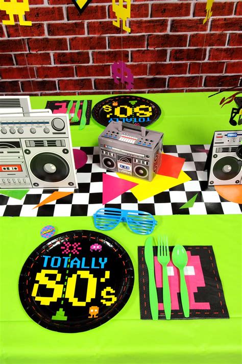 80s Birthday Theme Party Ideas