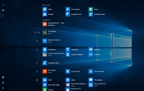 Microsoft considering a much improved "All Apps List" in Windows 10 ...