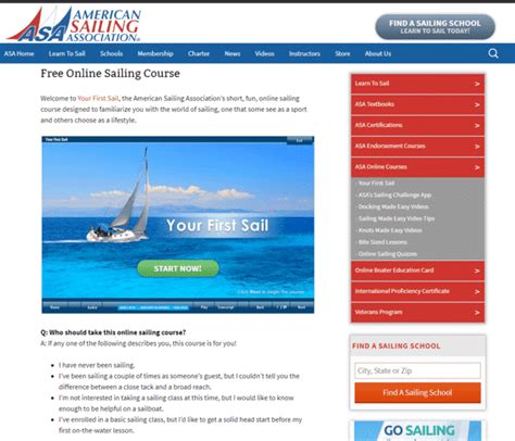 14 Websites to Learn Sailing Lessons Online (Free and Paid) - CMUSE