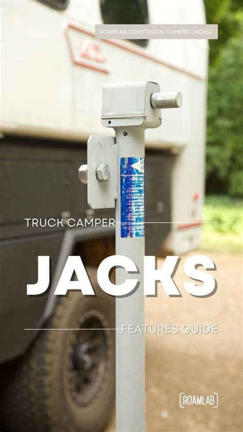 Truck Camper Jacks | Camper jacks, Truck camper, Camper