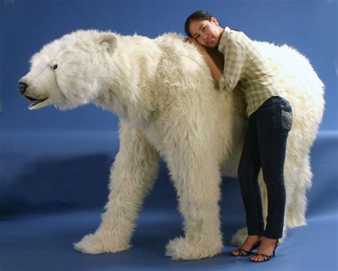 0102-Polar Bear Standing 230cm.L (HTC 4970) – Hansa Creation Inc.