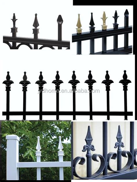 Jyd Ornamental Aluminum Fence Pickets Casting Scroll Fits Over 5/8 ...