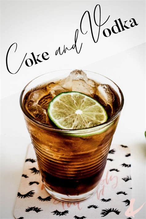 Coke and Vodka Easy Cocktail Idea! | Vodka recipes easy, Coke recipes ...