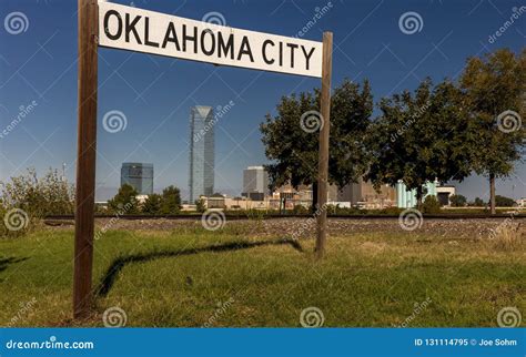 Oklahoma City Skyline, Oklahoma City, Oklahoma Stock Image - Image of downtown, cityscape: 131114795