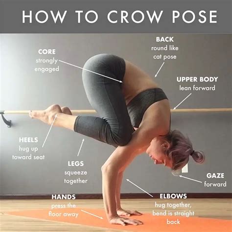 Crow Pose & Crane Pose In Yoga - How To Do | Concise Tips