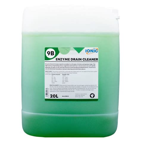 9B Enzyme Drain & Grease Liquid - Drain Cleaners - Ionic Products