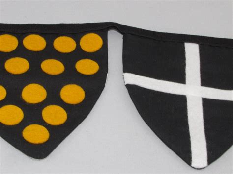 Cornish Shield Bunting - Etsy