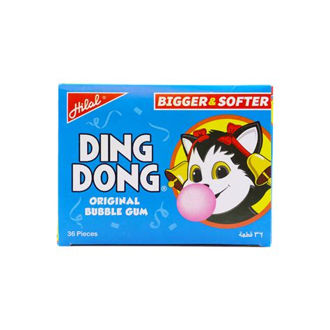 Buy Hilal Ding Dong Bubble Gum 36Pcs Box - Pakistan Supermarket UAE