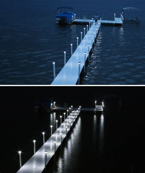 Under Glow Solar Dock Light