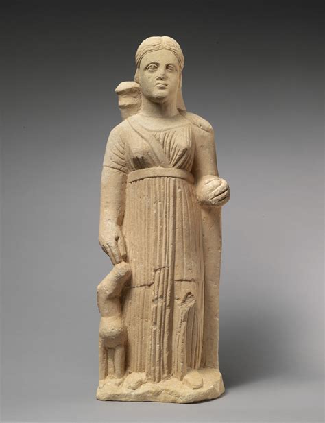 Limestone statue of the goddess Artemis | Cypriot | Hellenistic | The ...