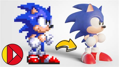 Timelapse: Sonic 3 - 3D Remake en Blender - YouTube