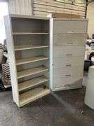 2- Hon metal office cabinets, 76" x 3’ x 14" - Legacy Auction Company