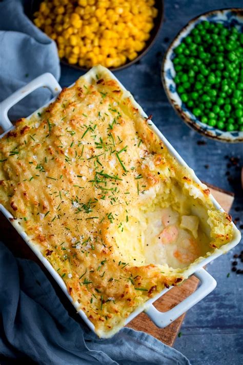 Creamy Fish Pie with Cheesy Mash - Nicky's Kitchen Sanctuary