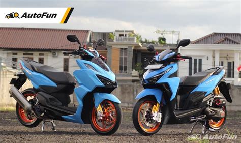 Modifikasi Honda Vario 160 dan Vario 150, Usung Konsep Kembar Pakai Part Serba Mewah | AutoFun