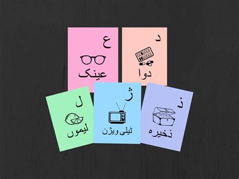 Urdu Alphabet Flashcards Learning Made Easy for Kids & Adults Alike ...