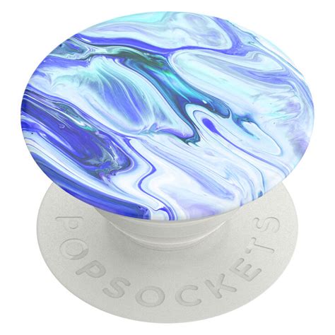 PopSockets Swappable PopGrip - Blue Marble | Claire's