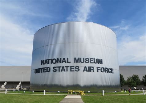 Exterior view of the National Museum of the United States Air Force. Air Force Bases, National ...