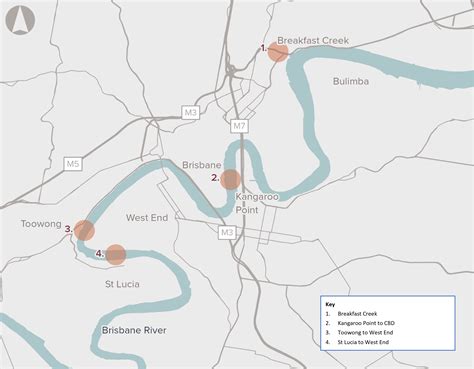 Active transport connections across the Brisbane River | Infrastructure ...