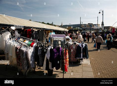 Dewsbury Market in West Yorkshire Stock Photo - Alamy