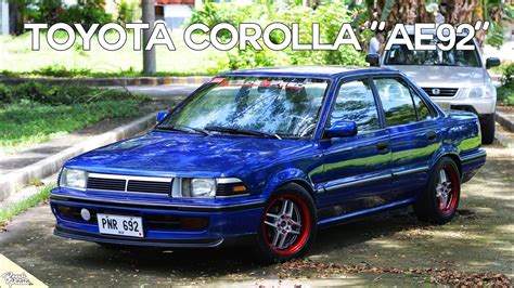 USAPANG TOYOTA COROLLA AE92 "SMALL BODY" - YouTube