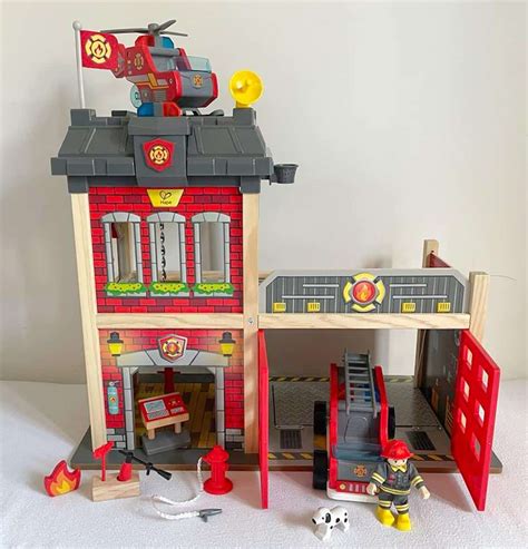 City Fire Station Playset