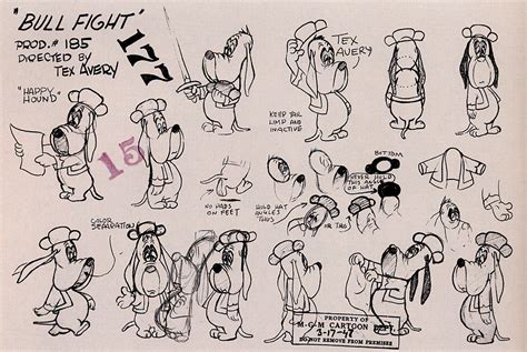 Inbetweens: Tex Avery Model Sheets - AnimationResources.org - Serving the Online Animation ...