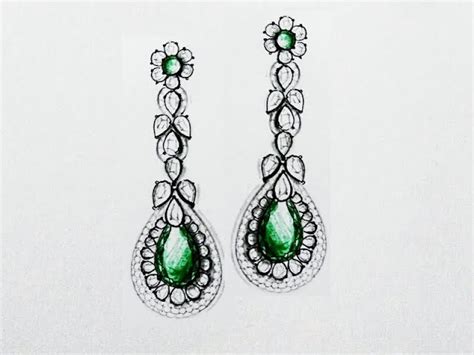 [Get 21+] Earrings Easy Pencil Sketch Of Jewellery Designs