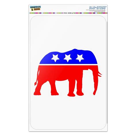 Republican Elephant GOP Conservative America Political Party Home Business Office Sign - Walmart.com