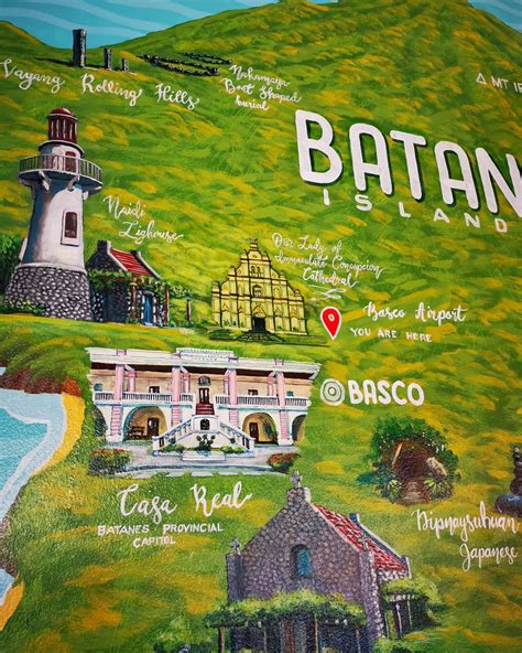 Batanes Islands - Tourism map | Batanes, Tourism, Island