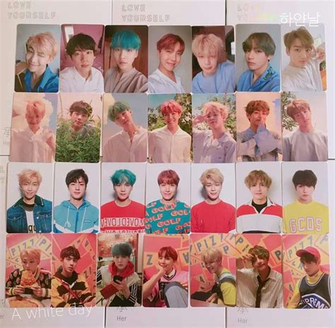 Love Yourself 'Her' Complete set Photocards 😍 | ARMY's Amino