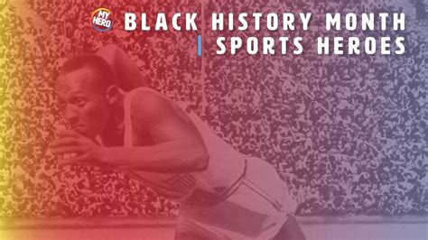 Black History Month | Heroes in Sports | MY HERO