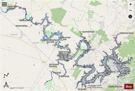 Travis Fishing Map | Nautical Charts App