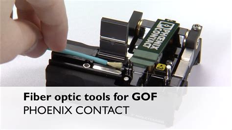 Fiber optic tools for easy assembly of fiber optic connectors - YouTube