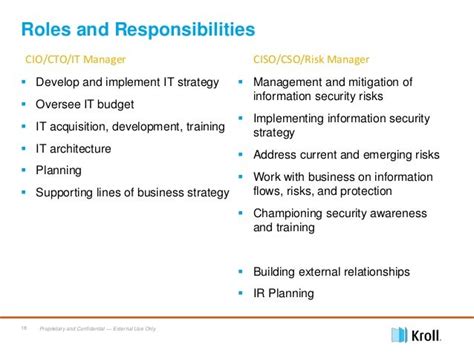 Information Security vs IT - Key Roles & Responsibilities