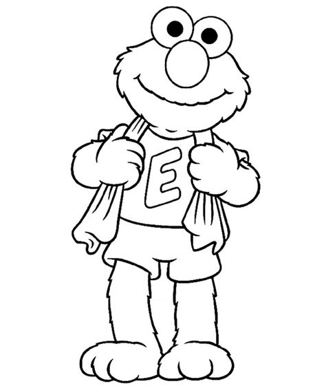 Elmo Coloring Pages For Toddlers at GetColorings.com | Free printable ...