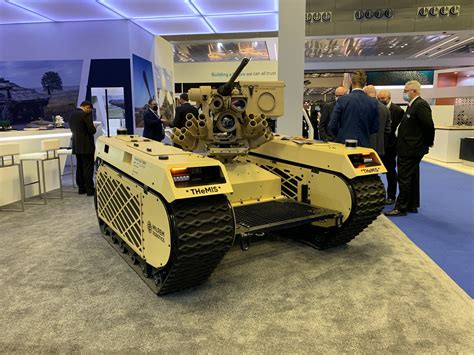 Milrem Robotics’ THeMIS Combat Unmanned Ground Vehicle on Display at ...