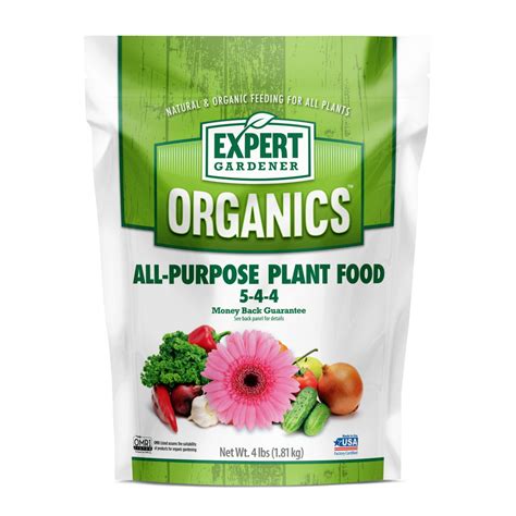 Expert Gardener Organic All-Purpose Plant Food, 4 lb Fertilizer, EG4AP ...