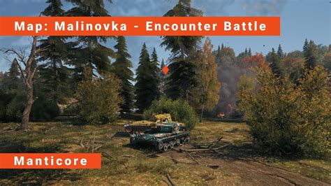 WoT - Manticore - 8k spotting - 1.5k dmg - Malinovka - Encounter Battle - YouTube