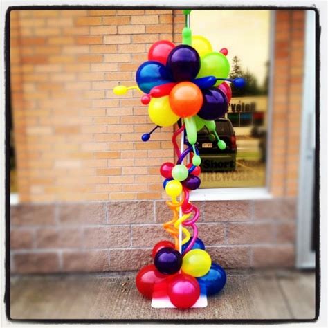 Multi color fireworks pillar | Fun balloons, Balloon decorations ...