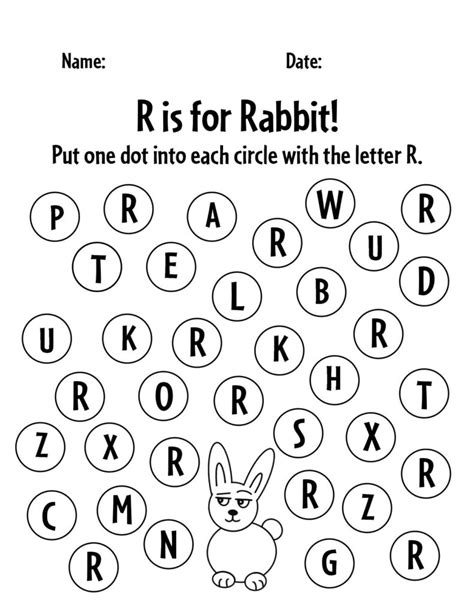 Letter R Worksheets For Pre Free Printable - Infoupdate.org