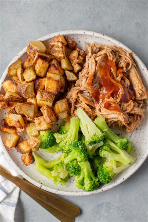 Crockpot Pulled Pork Recipe (Healthy) - The Clean Eating Couple