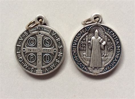 St Benedict Medal – Round 17mm | Family Life Catholic Gifts